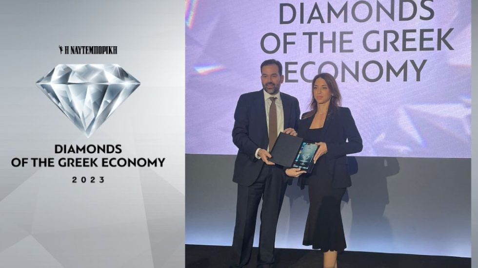 ISOMAT_Στιγμιότυπο από τη βράβευση της ISOMAT στα DIAMONDS of the Greek Economy